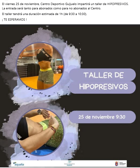 Taller de Hipopresivos