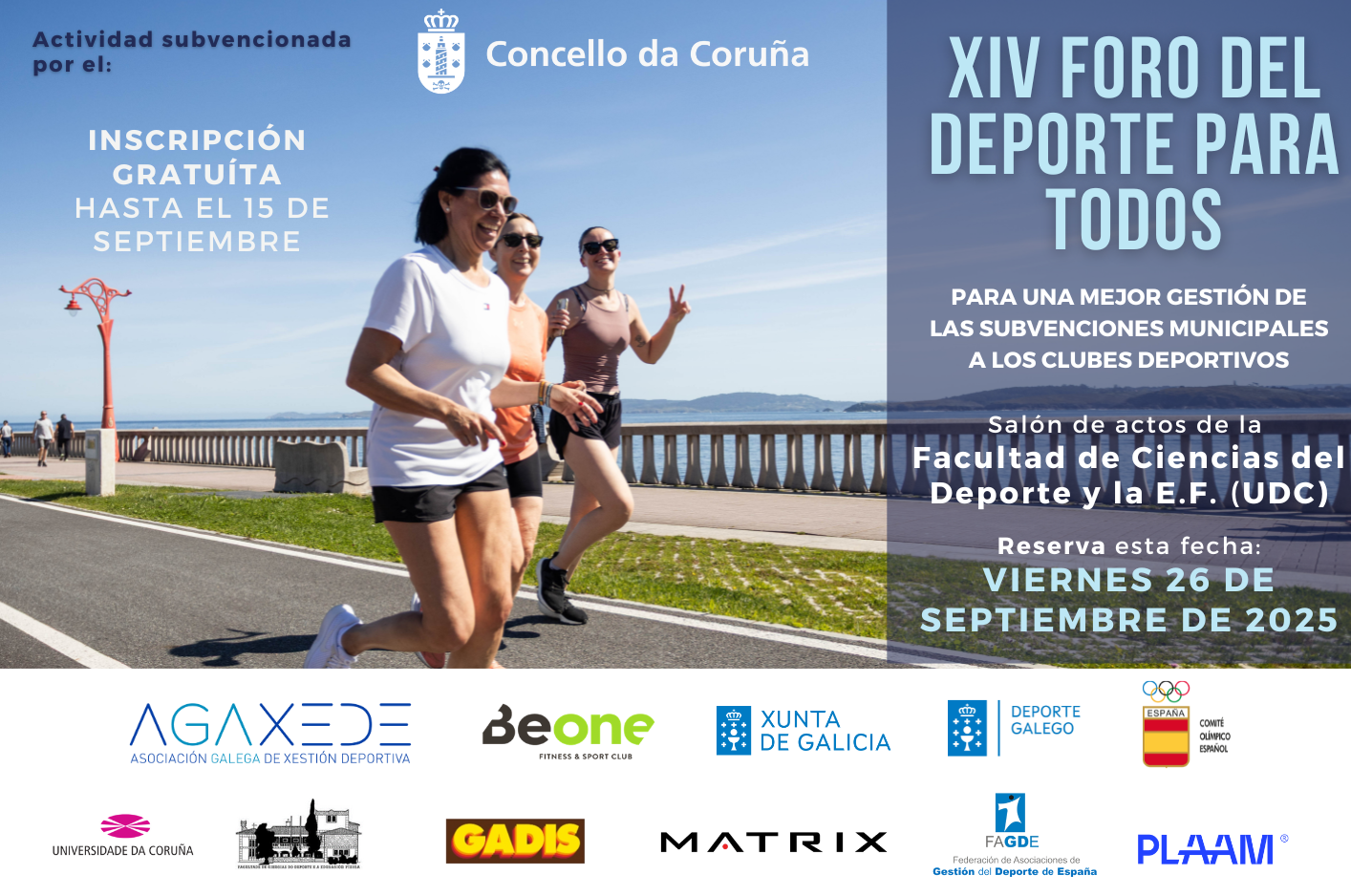 XIV FORO DEL DEPORTE PARA TODOS