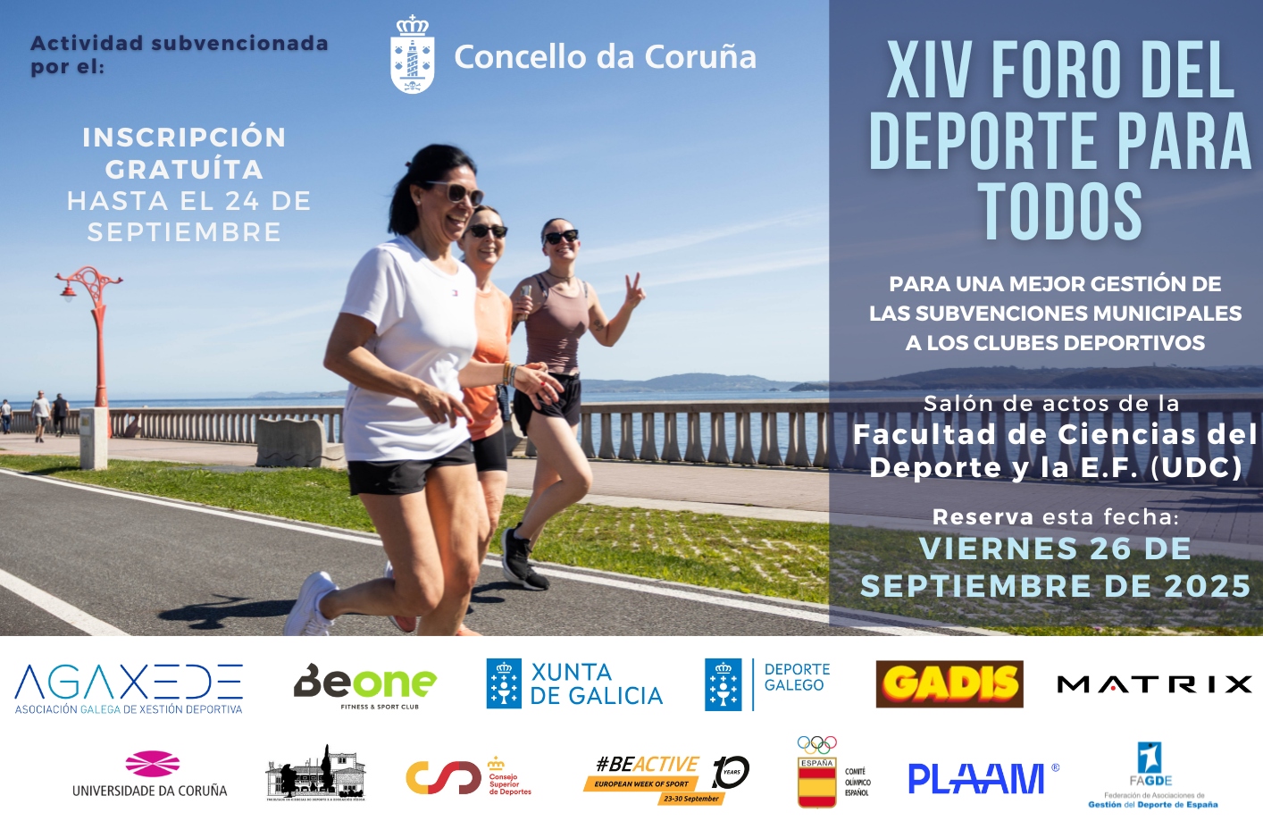 XIV FORO DEL DEPORTE PARA TODOS