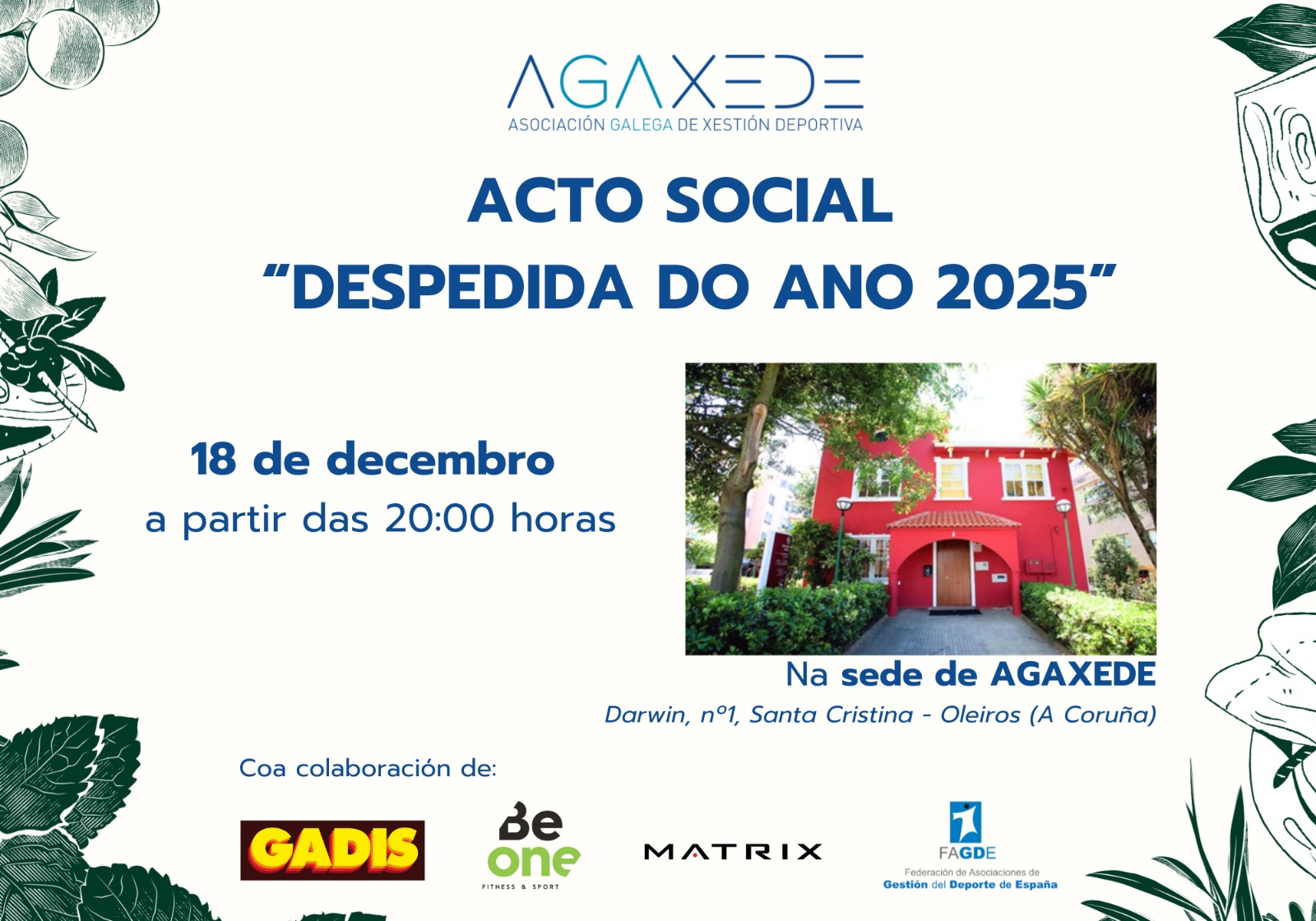 ACTO SOCIAL DE FIN DE AÑO 2025