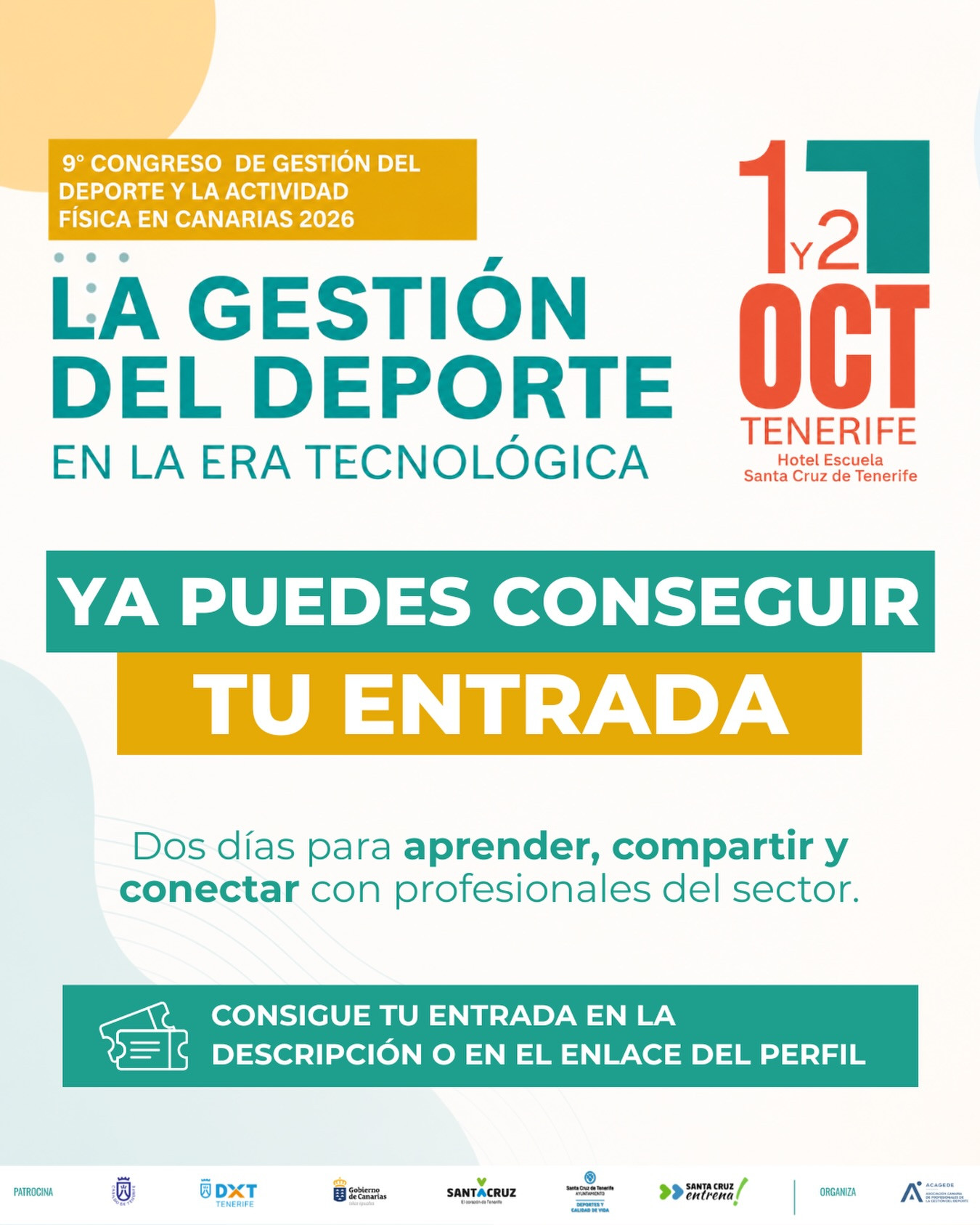 9º CONGRESO DE GESTIÓN DEL DEPORTE Y LA ACTIVIDAD FÍSICA EN CANARIAS