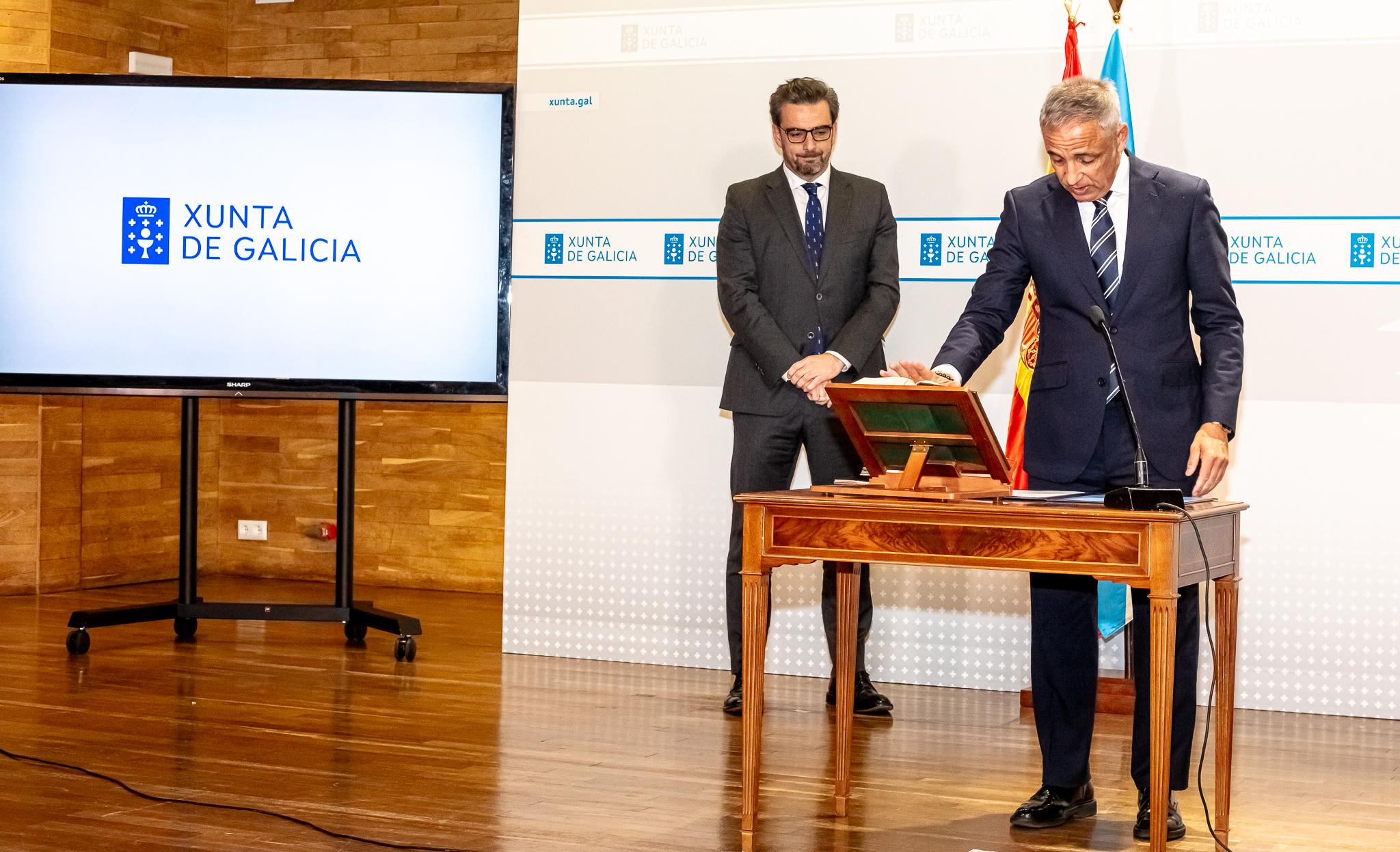 ROBERTO GARCÍA ASUME LA SECRETARÍA XERAL PARA O DEPORTE TRAS EL CESE DE JOSÉ RAMÓN LETE