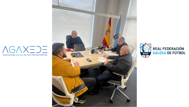 AGAXEDE Y LA RFGF TRABAJAN EN INICIATIVAS CONJUNTAS PARA EL FÚTBOL GALLEGO