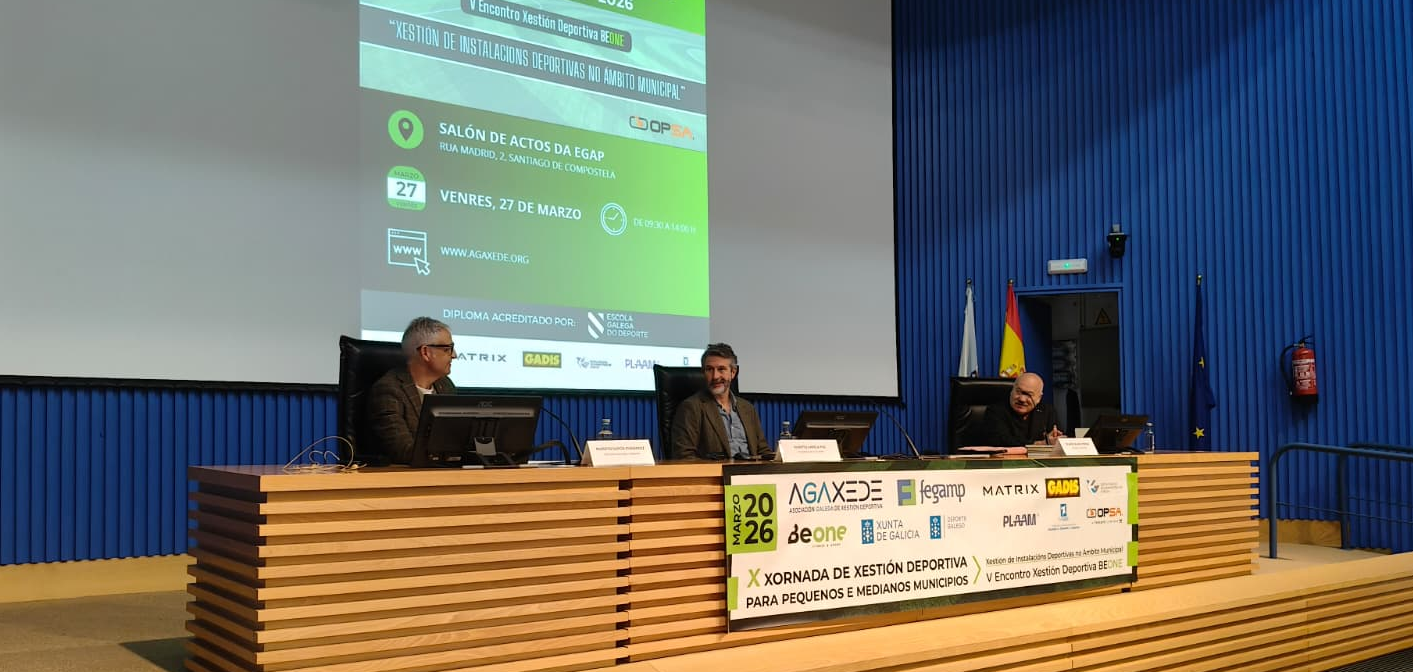 LA X JORNADA DE GESTIÓN DEPORTIVA PARA PEQUEÑOS Y MEDIANOS MUNICIPIOS REUNE A MÁS DE UN CENTENAR DE PARTICIPANTES  EN SANTIAGO DE COMPOSTELA