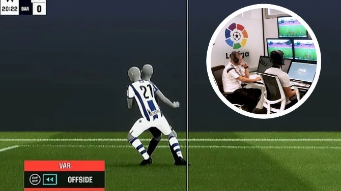 LALIGA AVANZA HACIA EL FUERA DE JUEGO TOTALMENTE AUTOMATIZADO PARA LA PRÓXIMA TEMPORADA