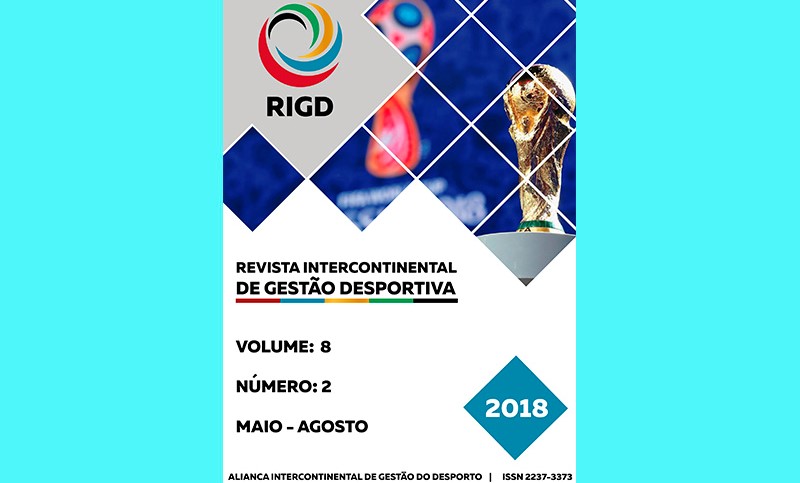 Disponible el nº 2 de 2018 de la Revista Intercontinental de Gestao Desportiva