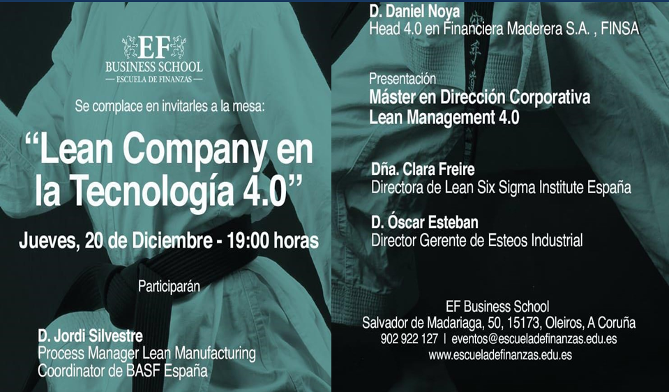 Máster en Dirección Corporativa Lean Management 4.0