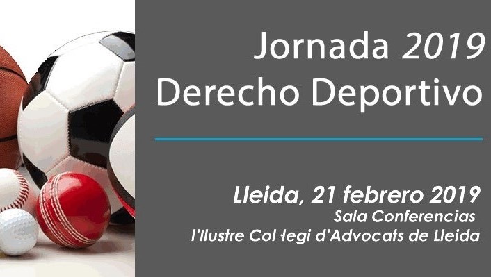 VI Jornada Derecho Deportivo Lleida Febrero 2019
