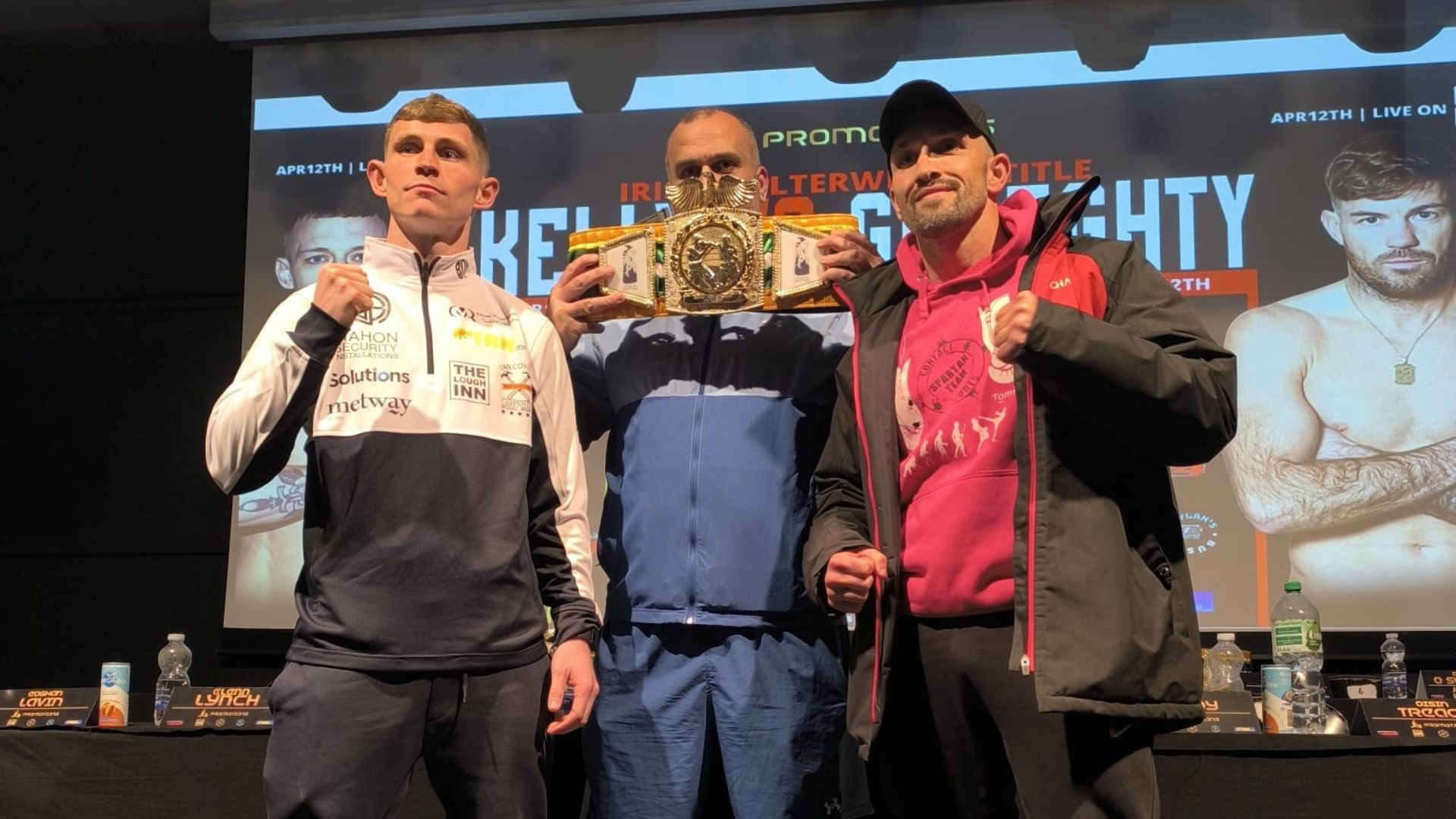 Listo para o Gran Combate en Irlanda