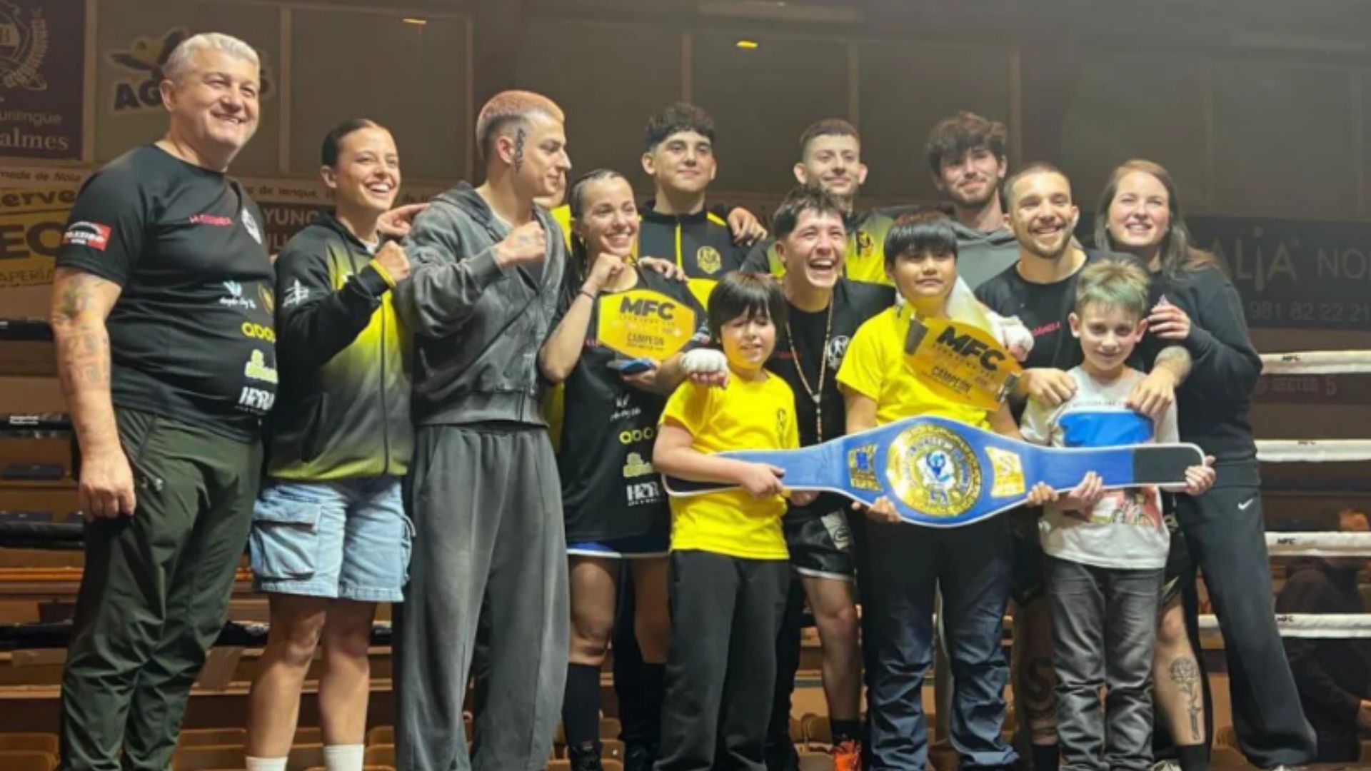 Velada de boxeo en Noia!