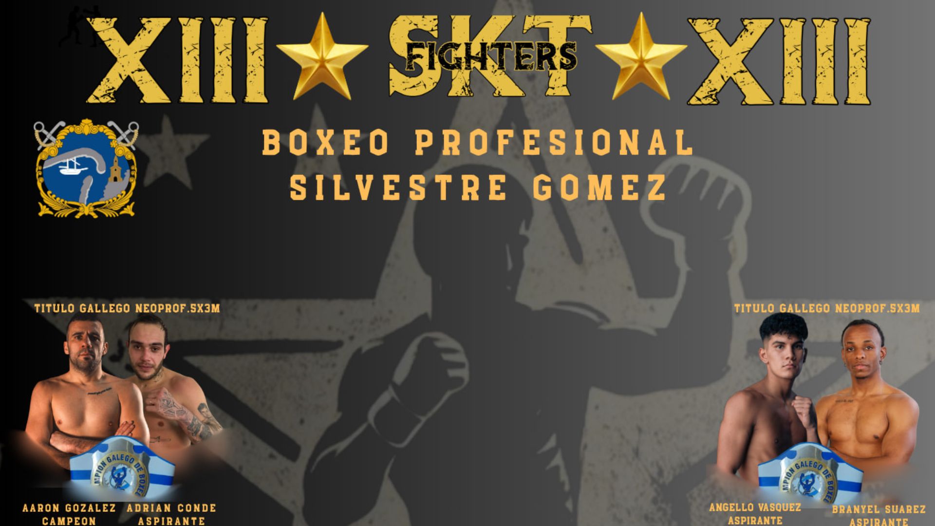 GRAN NOITE DE BOXEO PROFESIONAL EN PORTO DO SON!