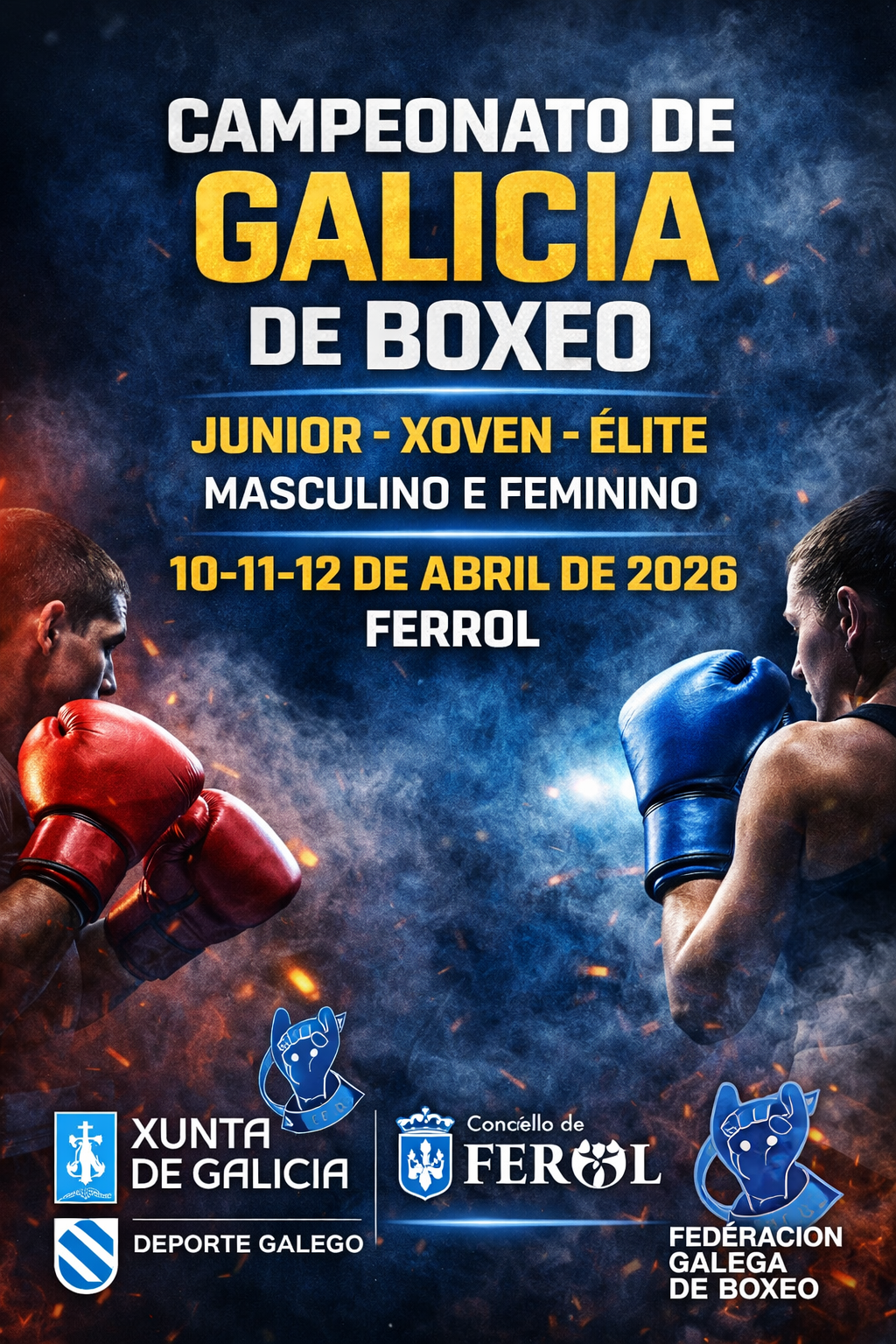 Campionato Galego Junior-Xoven-Elite Masculino e Feminino 2026