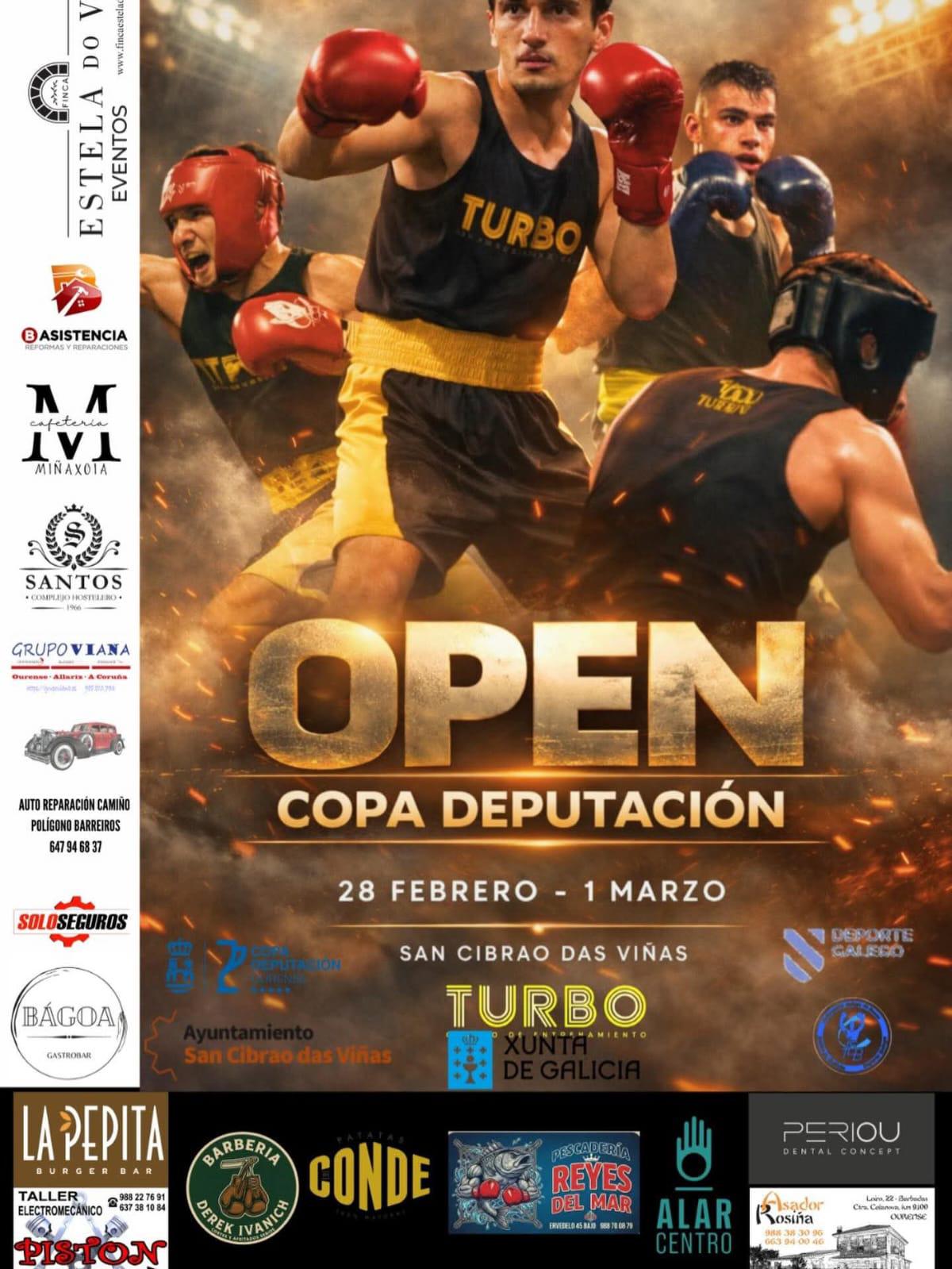 Open de Ourense 28 de febreiro e 1 de marzo
