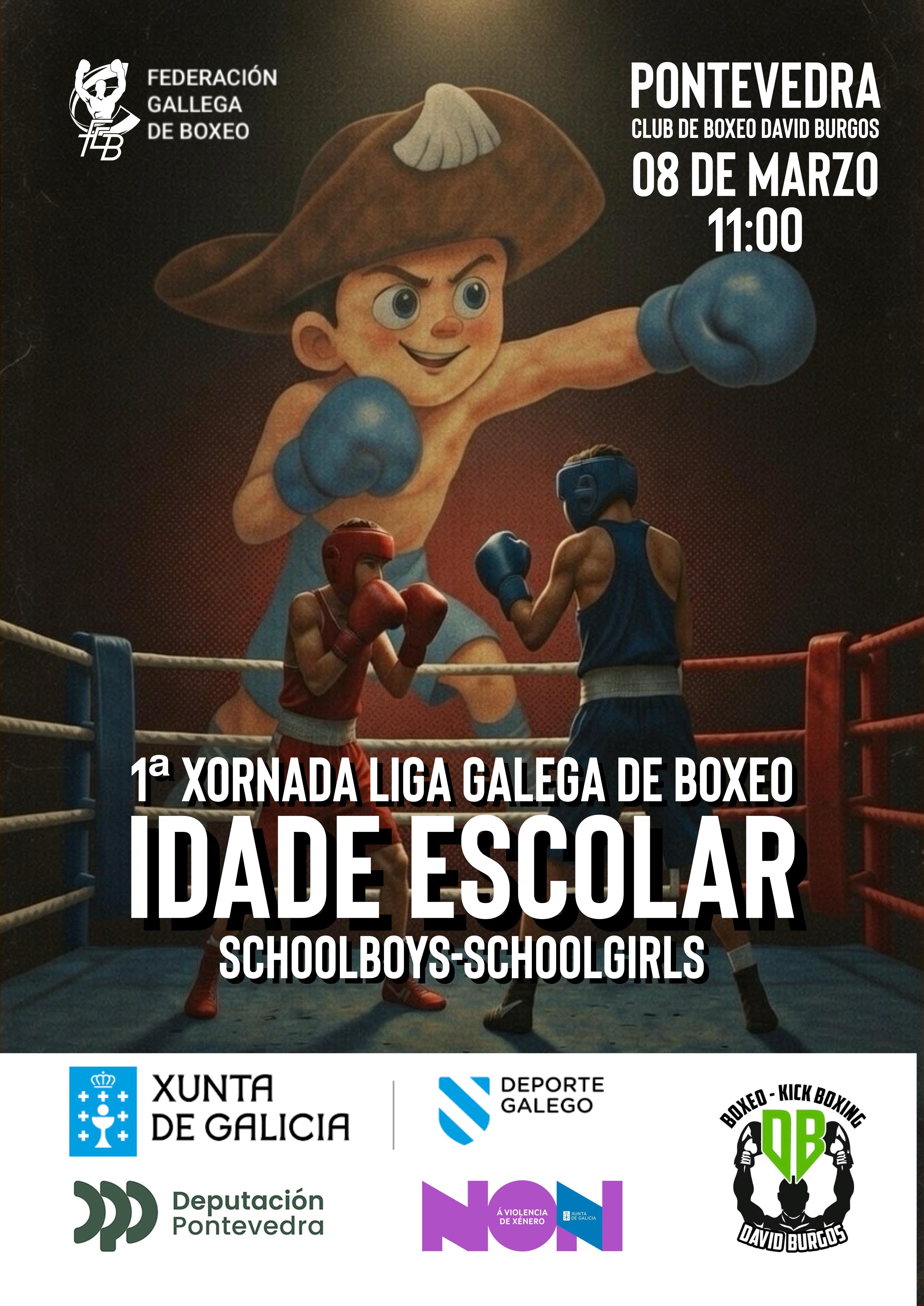 1 edición liga school Boys/gilrs