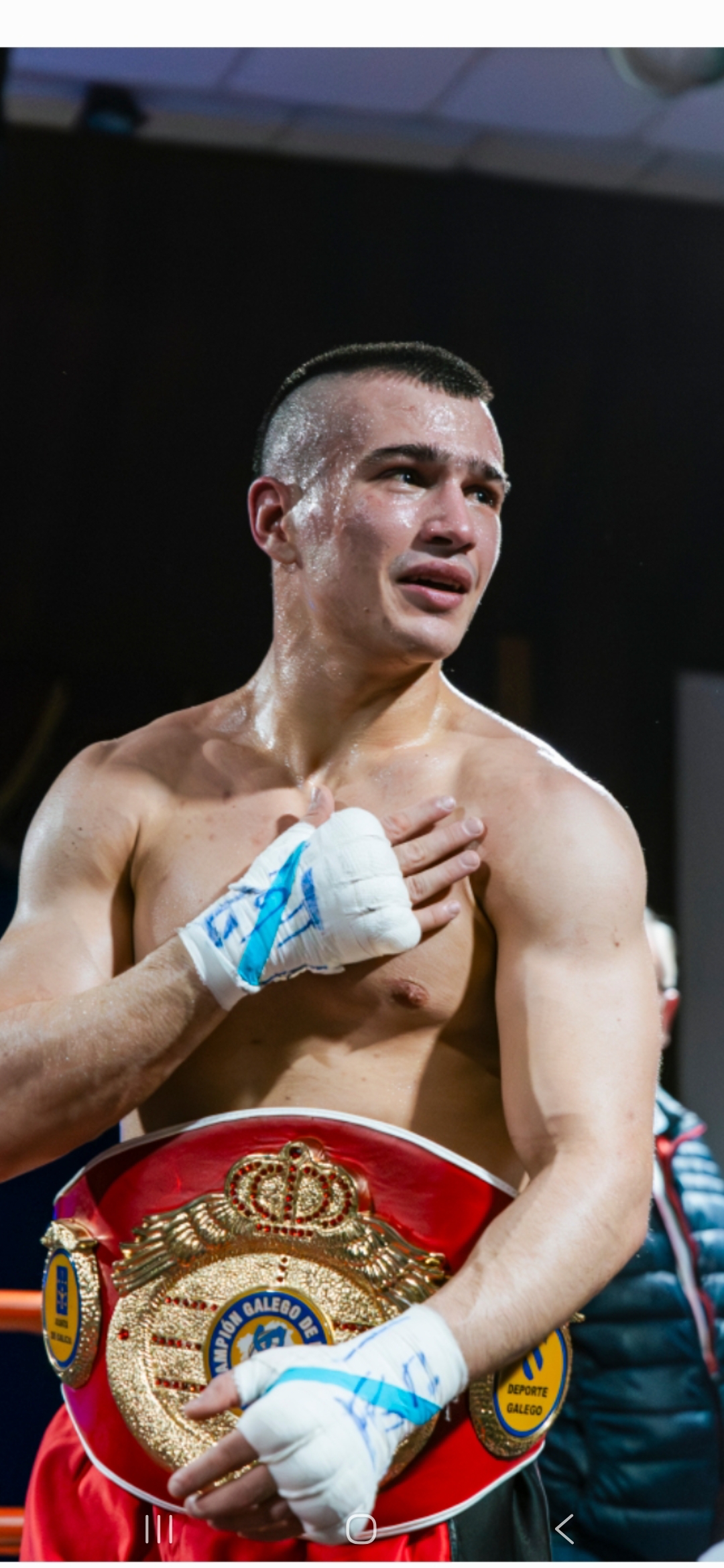 Iñarrea se hace con el titulo de los 60 kg (foto cortesía de Álvaro Martínez)