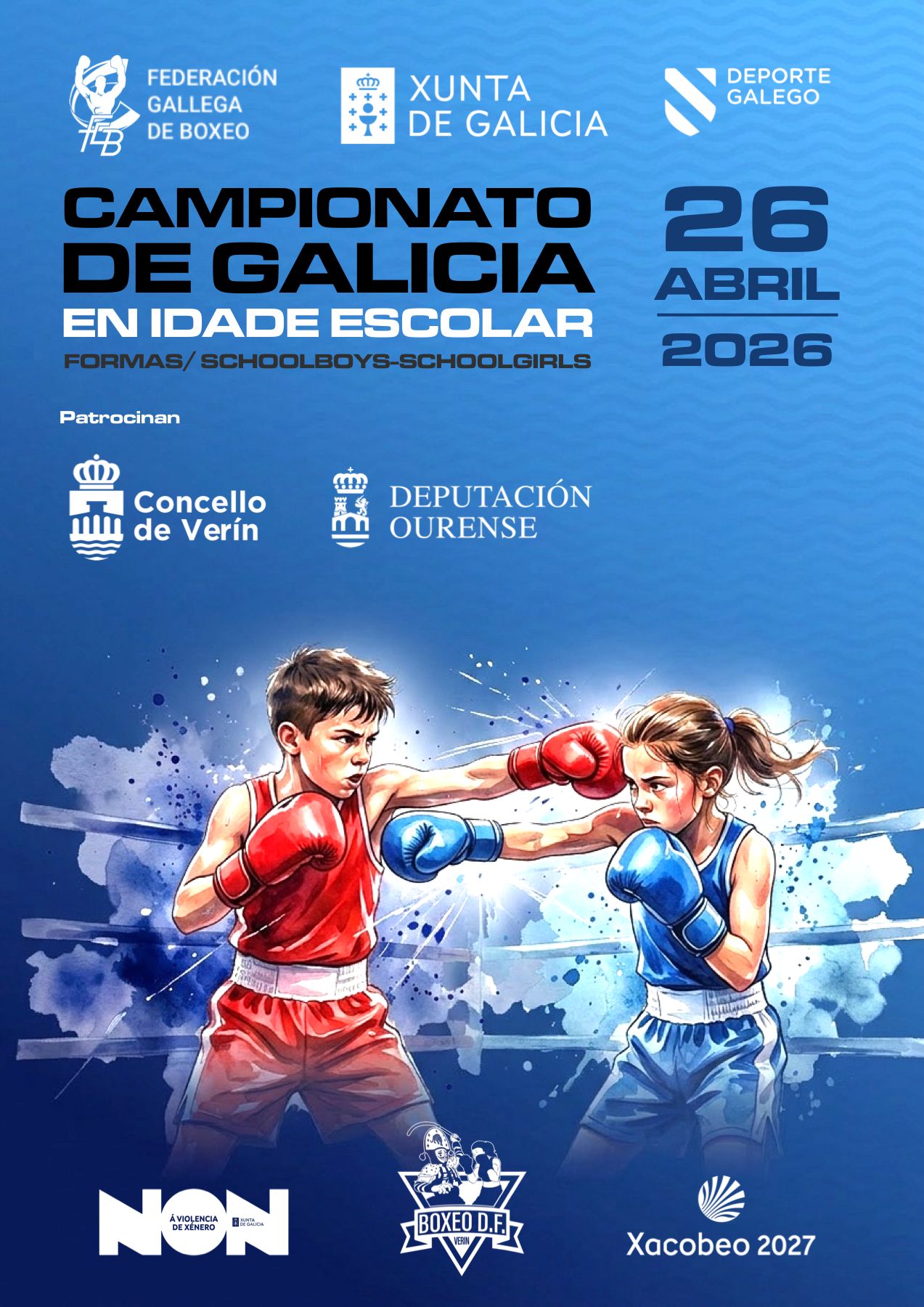 Campionato Galego de Formas y school boys/girls