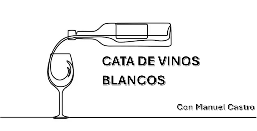 Cata de vinos blancos con Manuel Castro