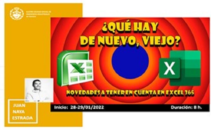 Curso vía streaming ¿Qué hay de nuevo, viejo? ( Novedades o actualizaciones de Excel 365) | ICOIIG