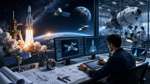 Webinar informativa sobre el curso fundamentos de la ingeniería aplicada al sector espacial