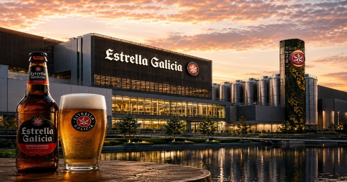 Visita técnica a la fábrica de Estrella Galicia en Morás. 19/06/2026