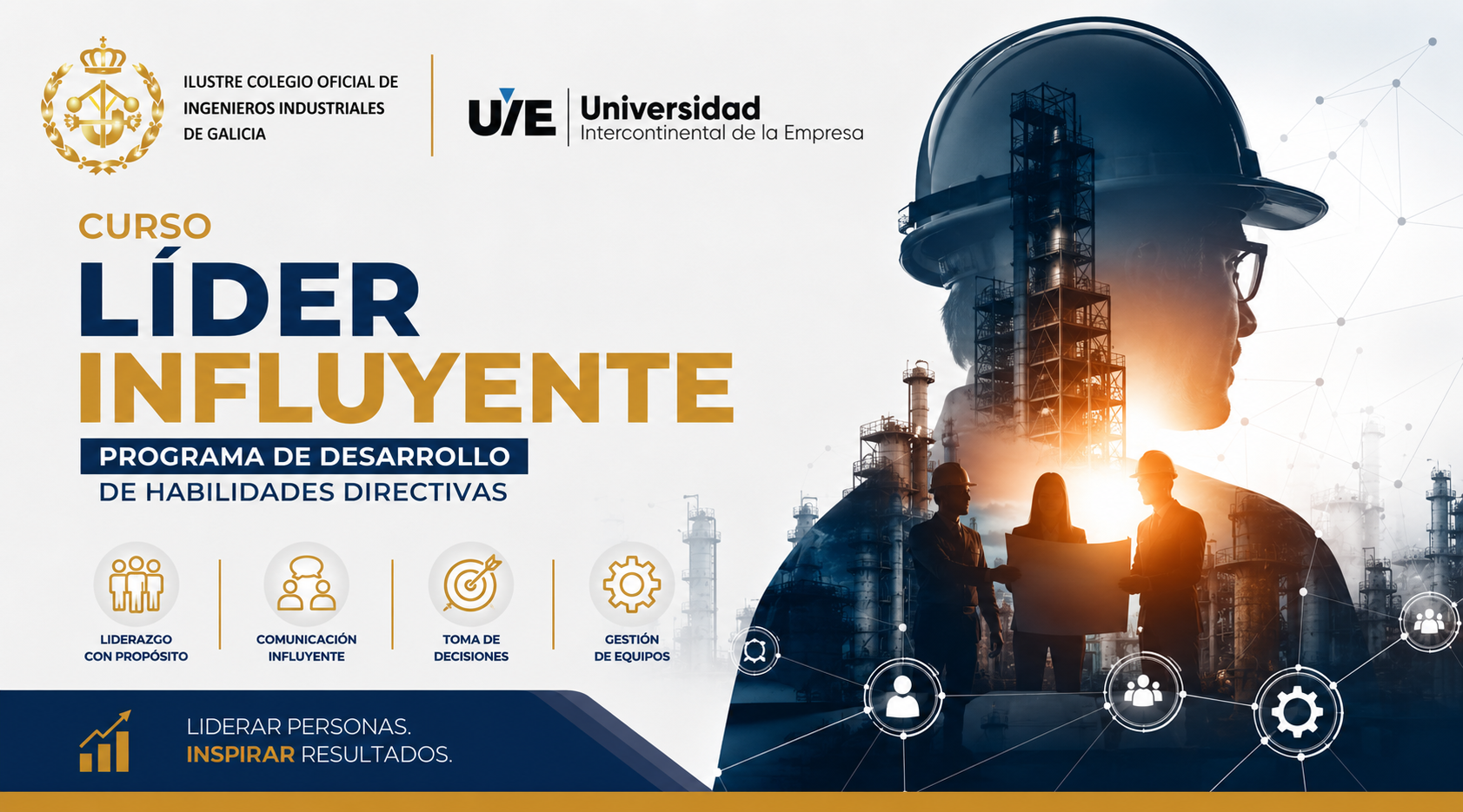 Curso presencial: El líder Influyente. Programa de desarrollo de habilidades directivas