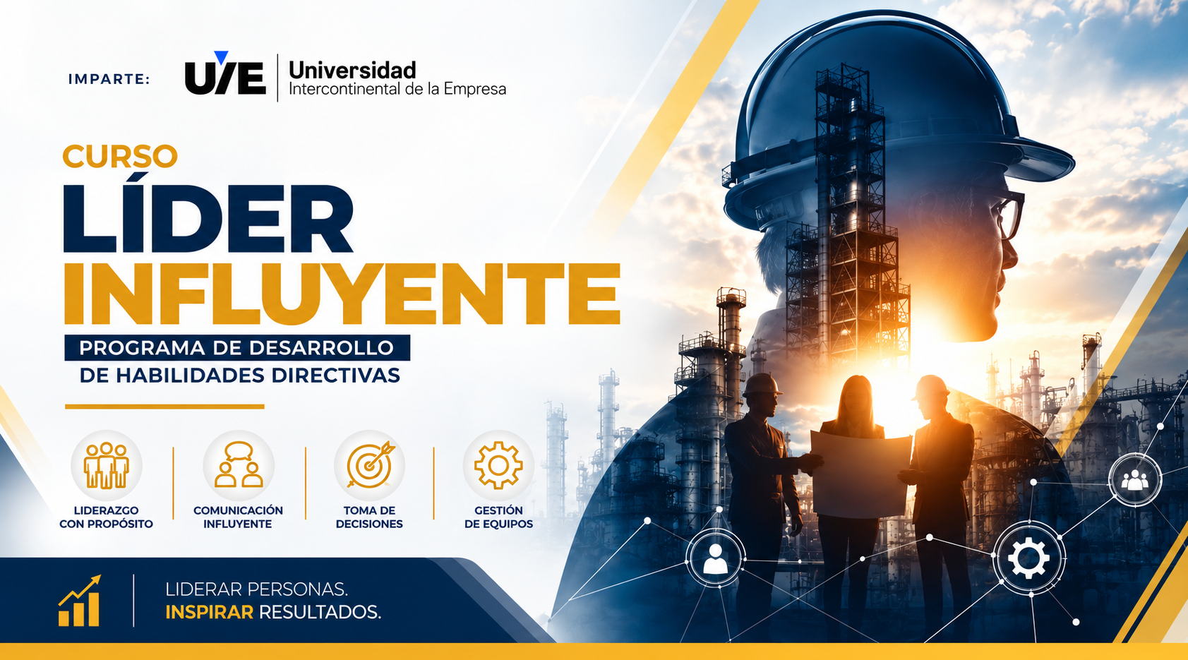 Curso presencial: El líder Influyente. Programa de desarrollo de habilidades directivas