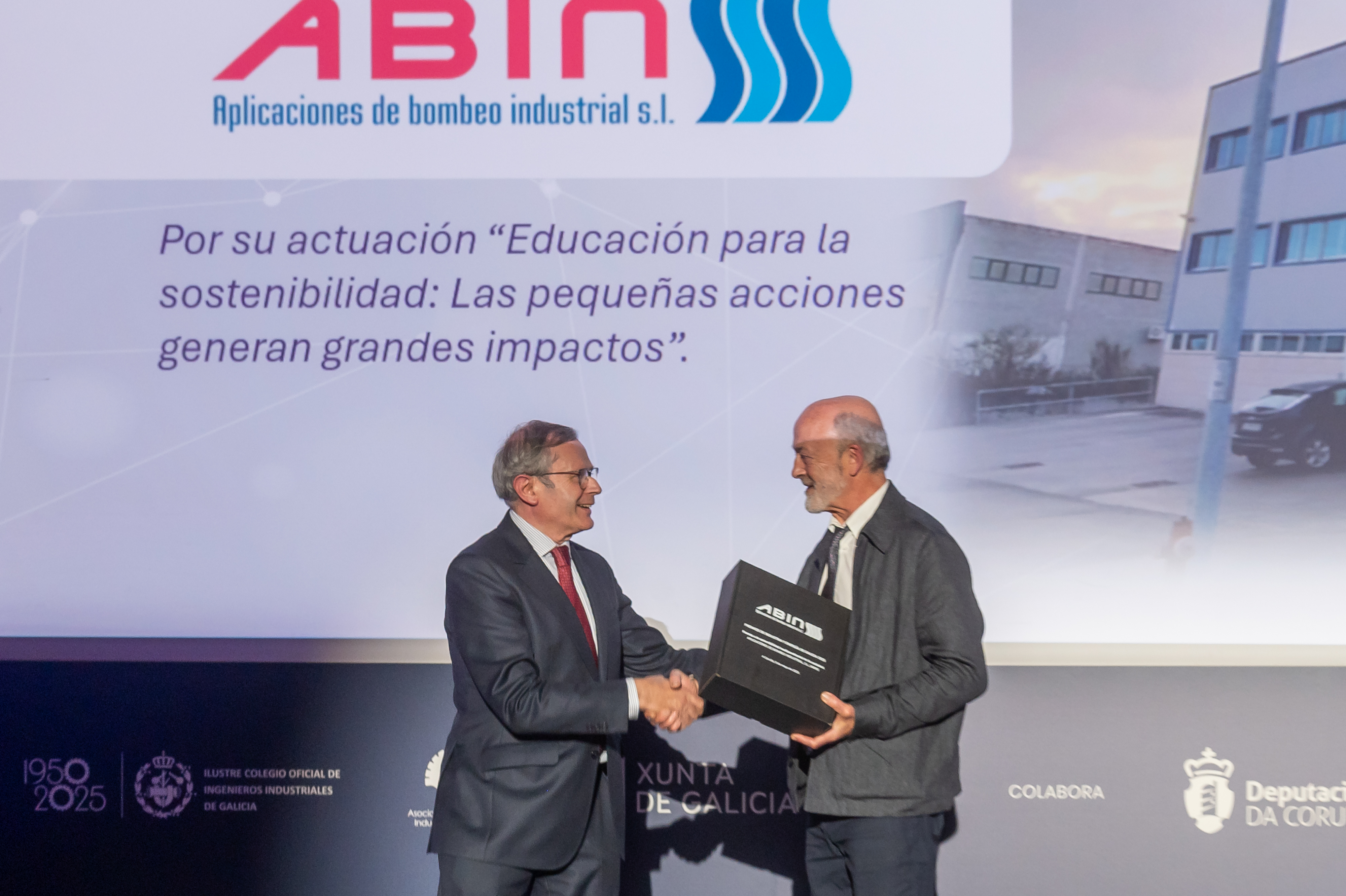 Entrevista a Ángel Rodríguez Mera, Director Gerente en ABIN, tras recibir el Premio a la Sostenibilidad Medioambiental en la Sociedad