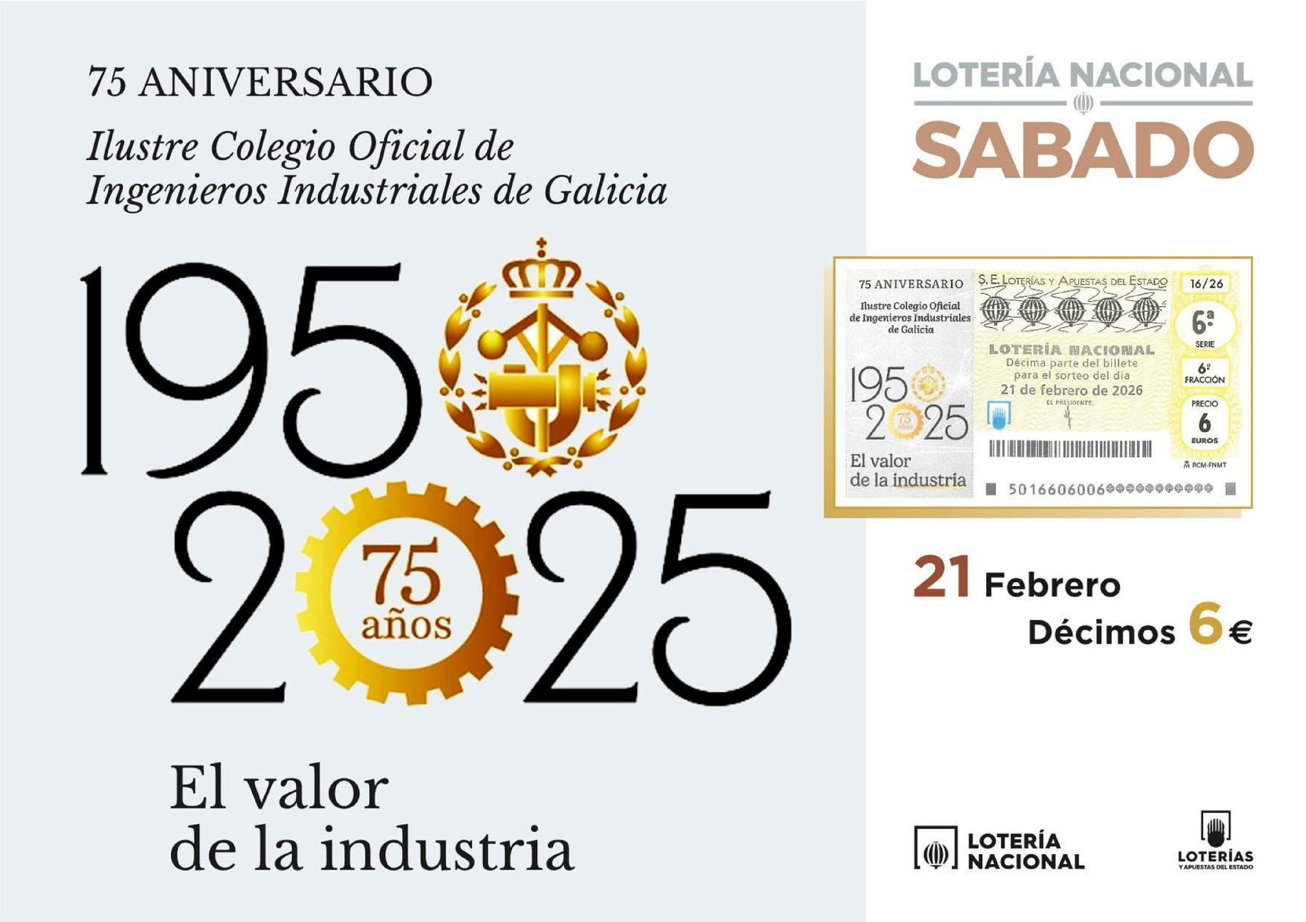 🎉 ¡El 75 Aniversario del ICOIIG llega a la Lotería Nacional!