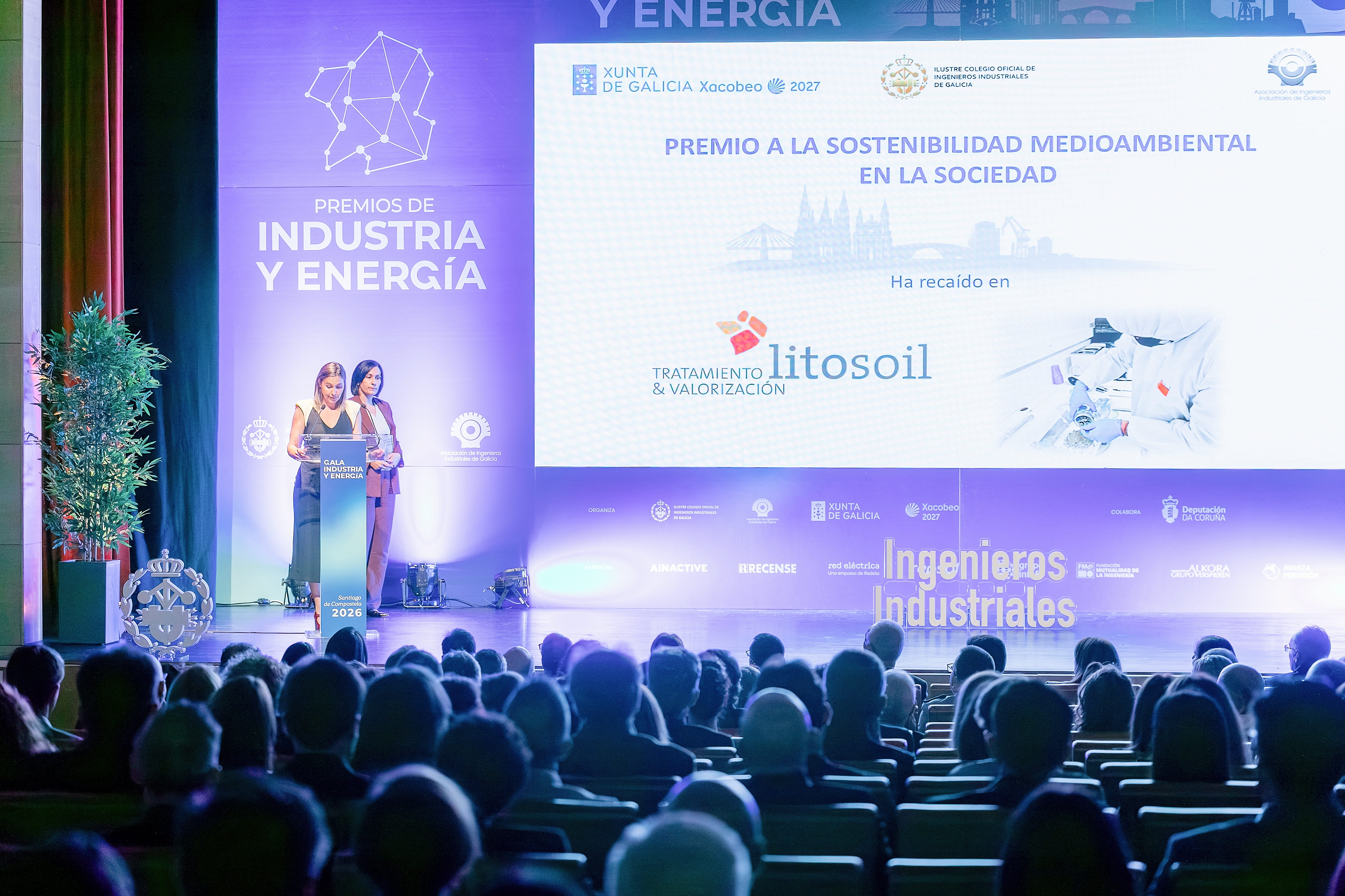 Entrevista a Marta González Méndez, directora de LITOSOIL, tras recibir el Premio a la sostenibilidad medioambiental en la sociedad