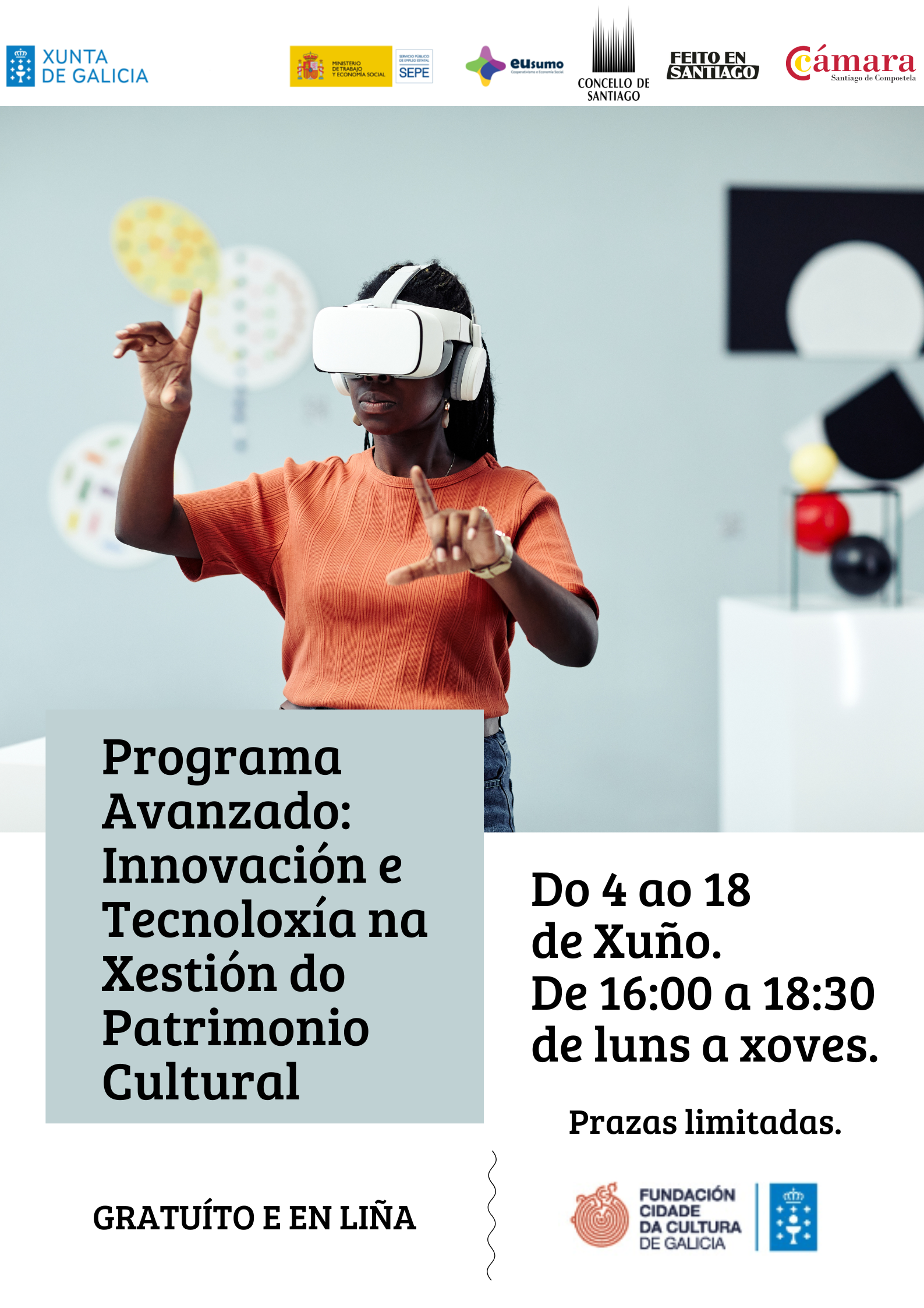 PROGRAMA AVANZADO: INNOVACIÓN E TECNOLOXÍA NA XESTIÓN DO PATRIMONIO CULTURAL