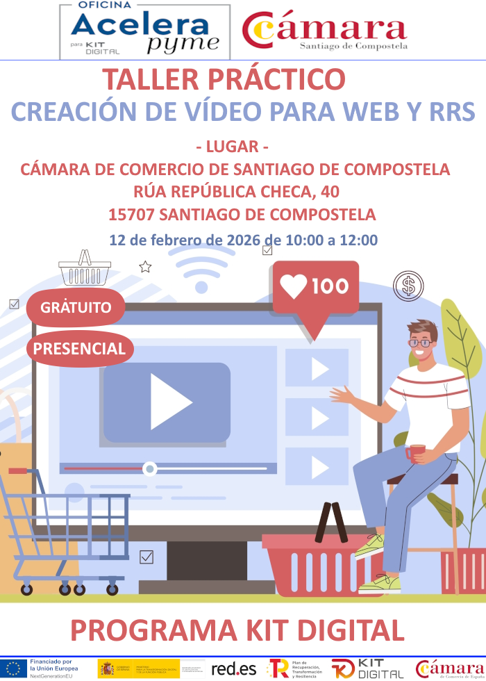 TALLER PRÁCTICO. CREACIÓN DE VIDEO PARA WEB Y REDES SOCIALES. PROGRAMA KIT DIGITAL
