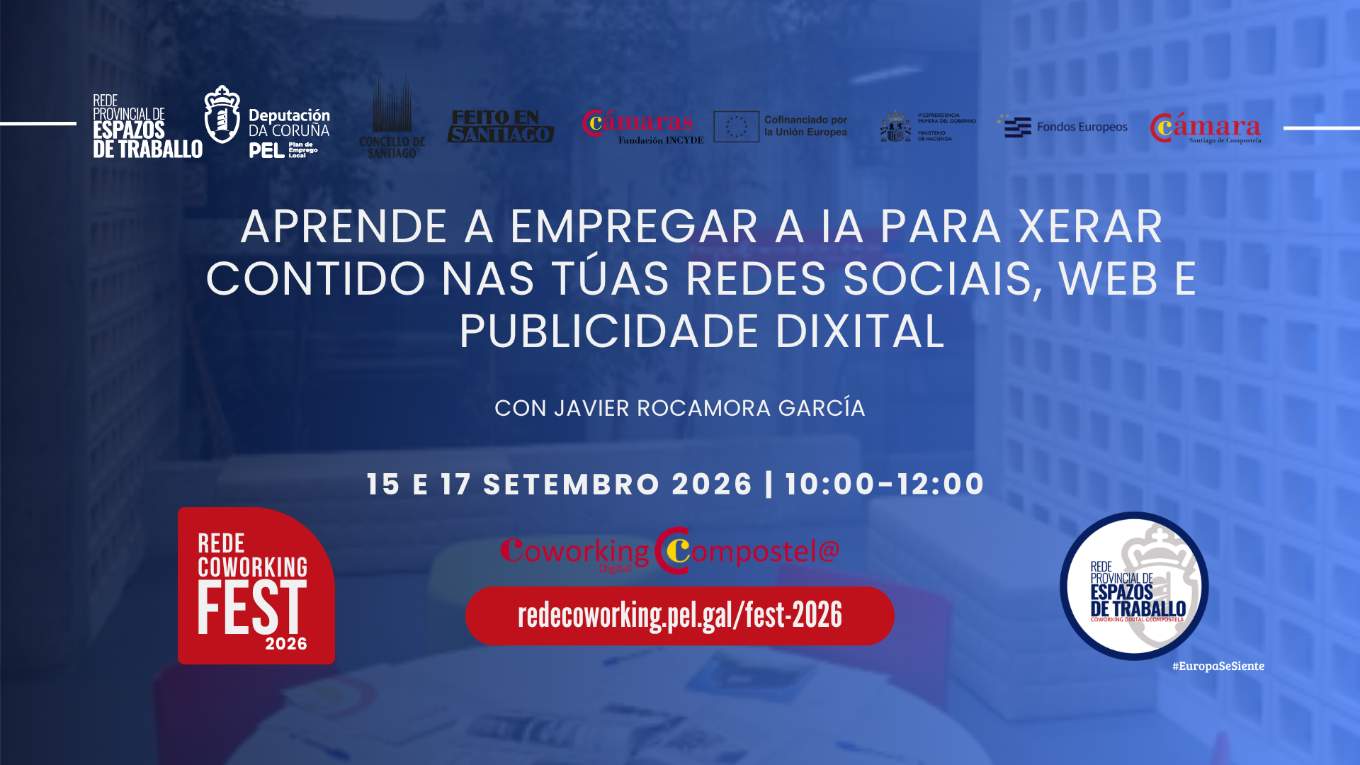 APRENDE A USAR A IA PARA XERAR CONTIDO NAS TÚAS REDES SOCIAIS, WEB E PUBLICIDADE DIXITAL