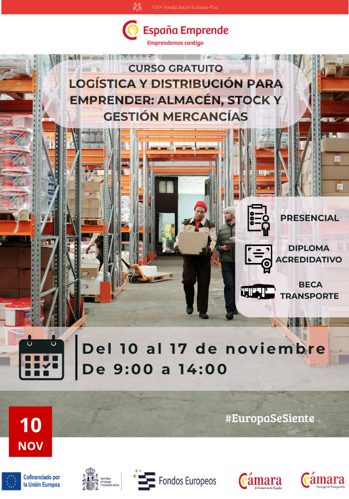 LOGÍSTICA Y DISTRIBUCIÓN PARA EMPRENDER: ALMACÉN, STOCK Y GESTIÓN MERCANCÍAS