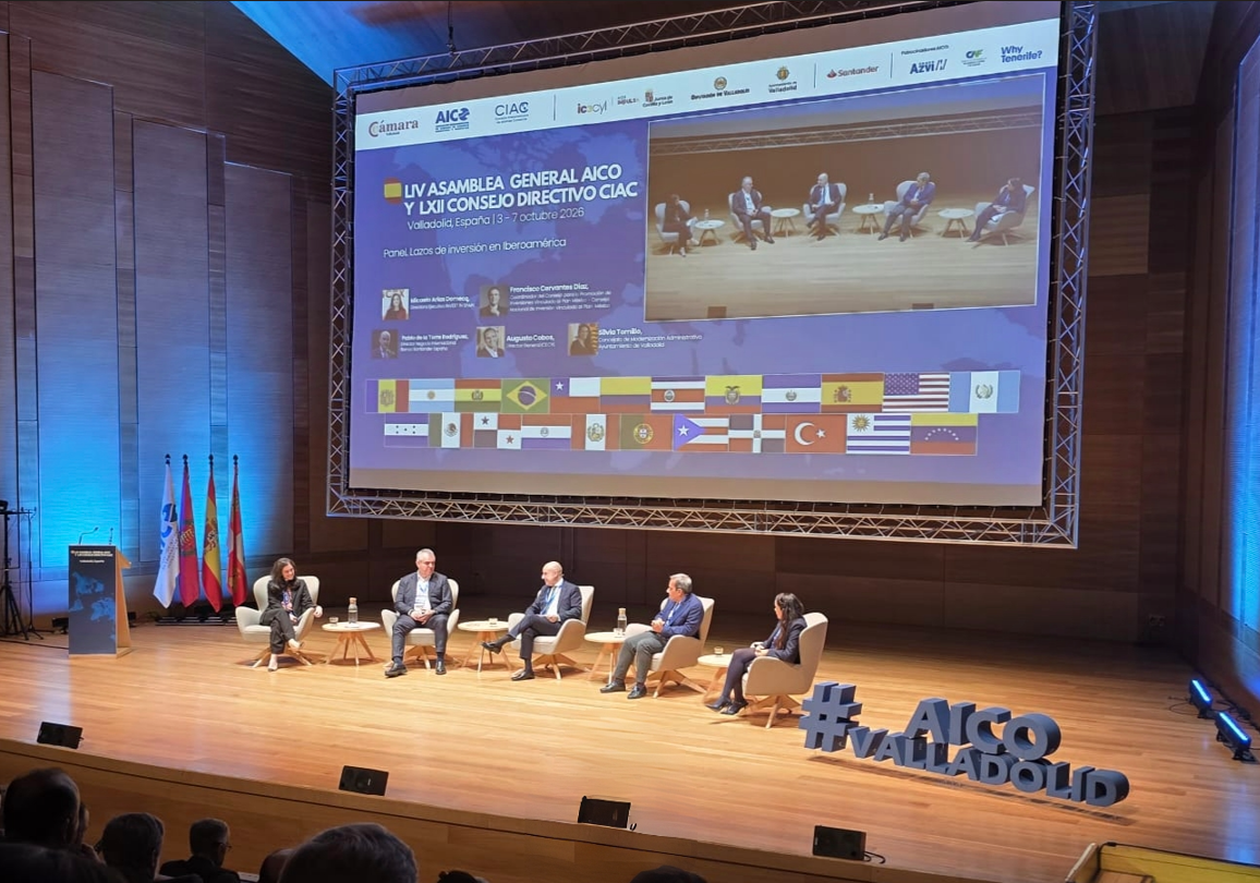 LA CÁMARA DE SANTIAGO PARTICIPA EN LA LIV ASAMBLEA GENERAL DE AICO EN VALLADOLID